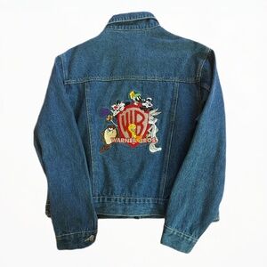 Vintage 2001 Warner Bros. Looney Tunes Jean Jacket | Excellent Condition!